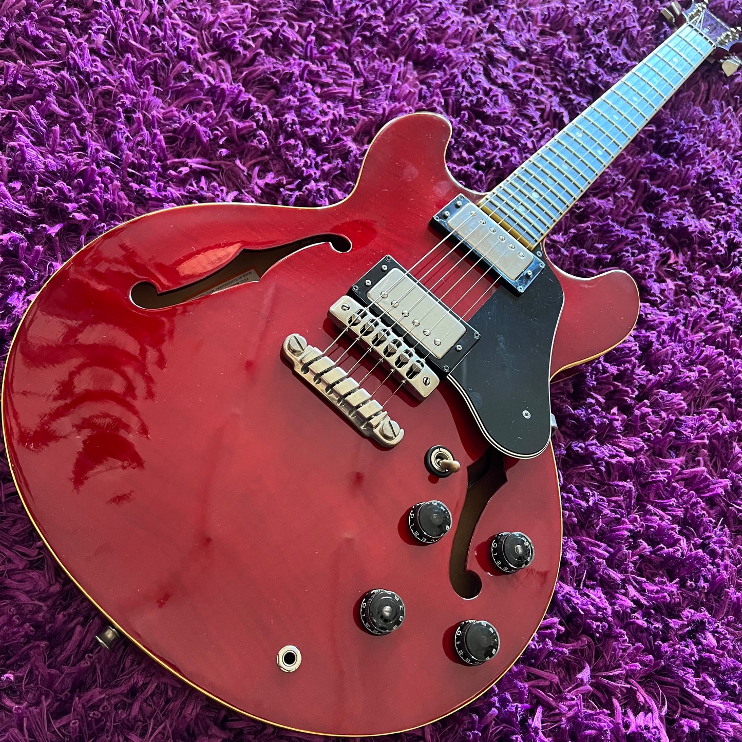 1979 Greco SV-600 Super View Semi-Hollow Electric Guitar (MIJ Fujigen)