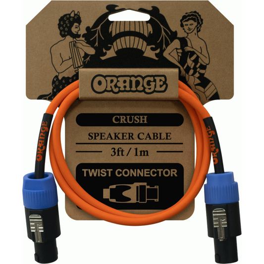 Orange CA039 Crush 3 Ft Speaker Cable Speakon Conn