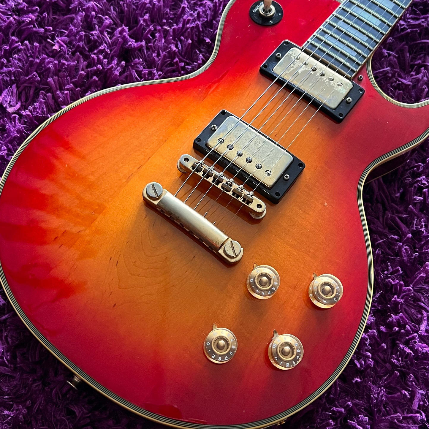 Late 1970s Yamaha Studio Lord SL700C Les Paul Custom Red Sunburst (MIJ)