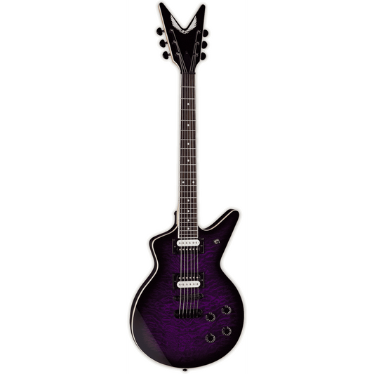 Dean Cadillac X Quilt Maple Tran Purple Burst Electric Guitar