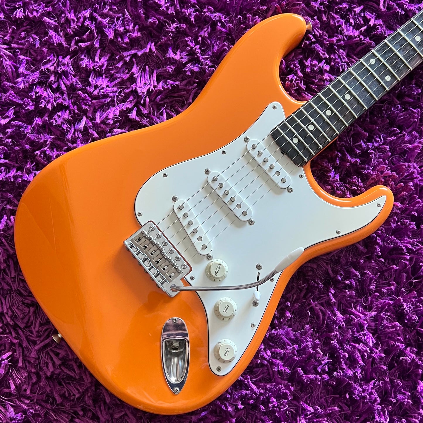 1993-94 Fender Japan Stratocaster ST-38 Capri Orange (MIJ Fujigen)