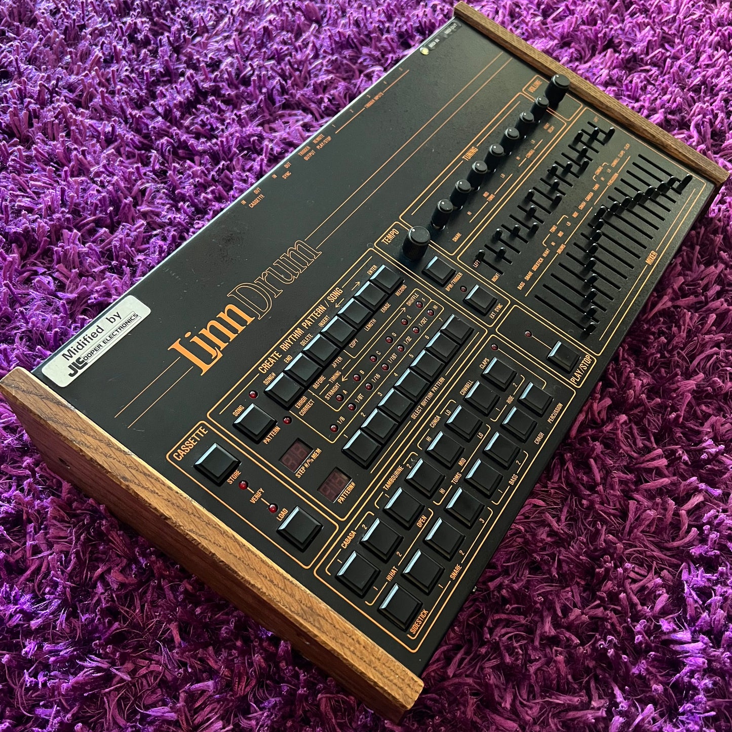 1980s LinnDrum LM-2 w/ MIDI (Fully Serviced & Restored) (w/ Paperwork)