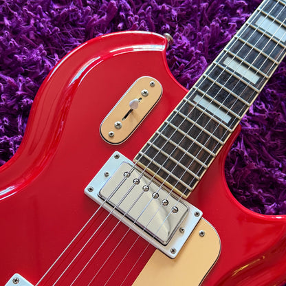 2010s Eastwood Airline Coronado '59 DLX Red Chambered Electric Guitar