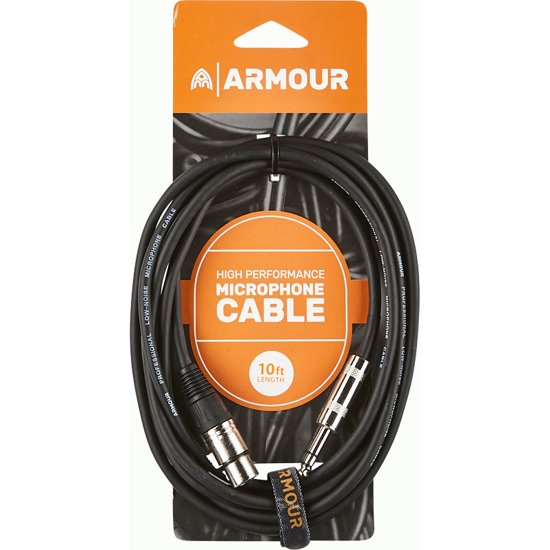 Armour CJP10 HP CAN/Jack 10 Foot Lead