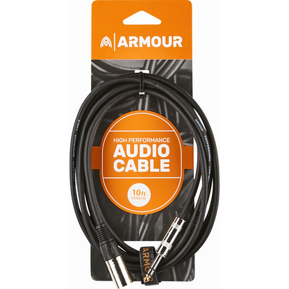 Armour CJPM10 HP XLR Male/Jack (TRS) Lead