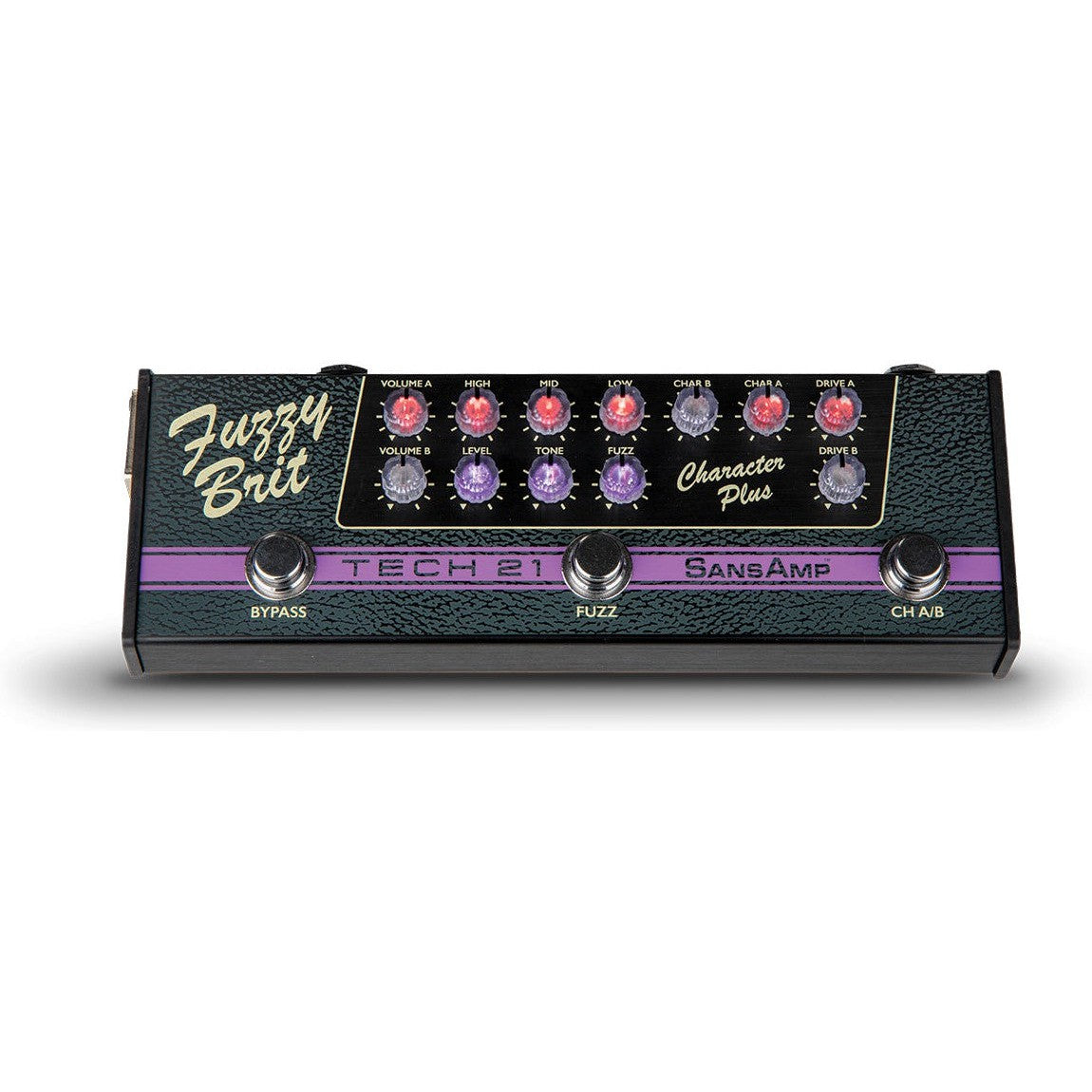 TECH 21 Character Plus Series Fuzzy Brit Pedal