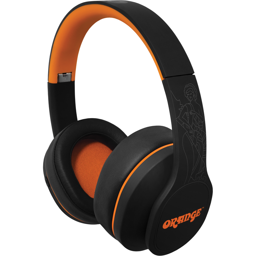 Orange Crest Edition MkII Wireless Over Ear Headphones