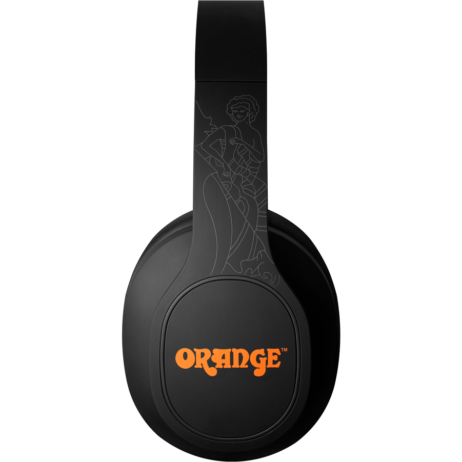 Orange Crest Edition MkII Wireless Over Ear Headphones