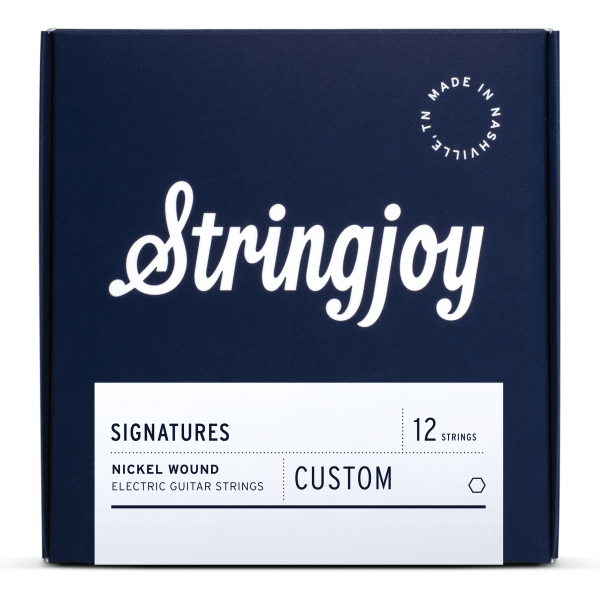 Stringjoy Signatures | Custom 12 String Nickel Wound Electric Guitar Strings