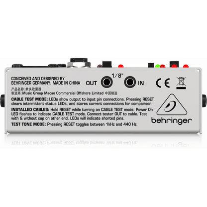 Behringer CT100 Cable Tester