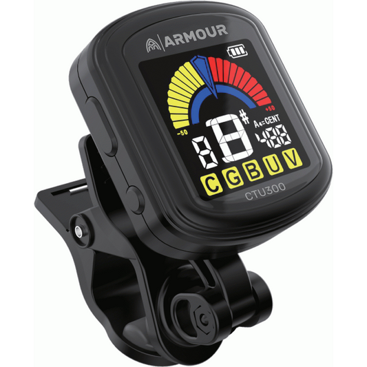 ARMOUR CTU300 Clip-On USB Rechargeable Tuner