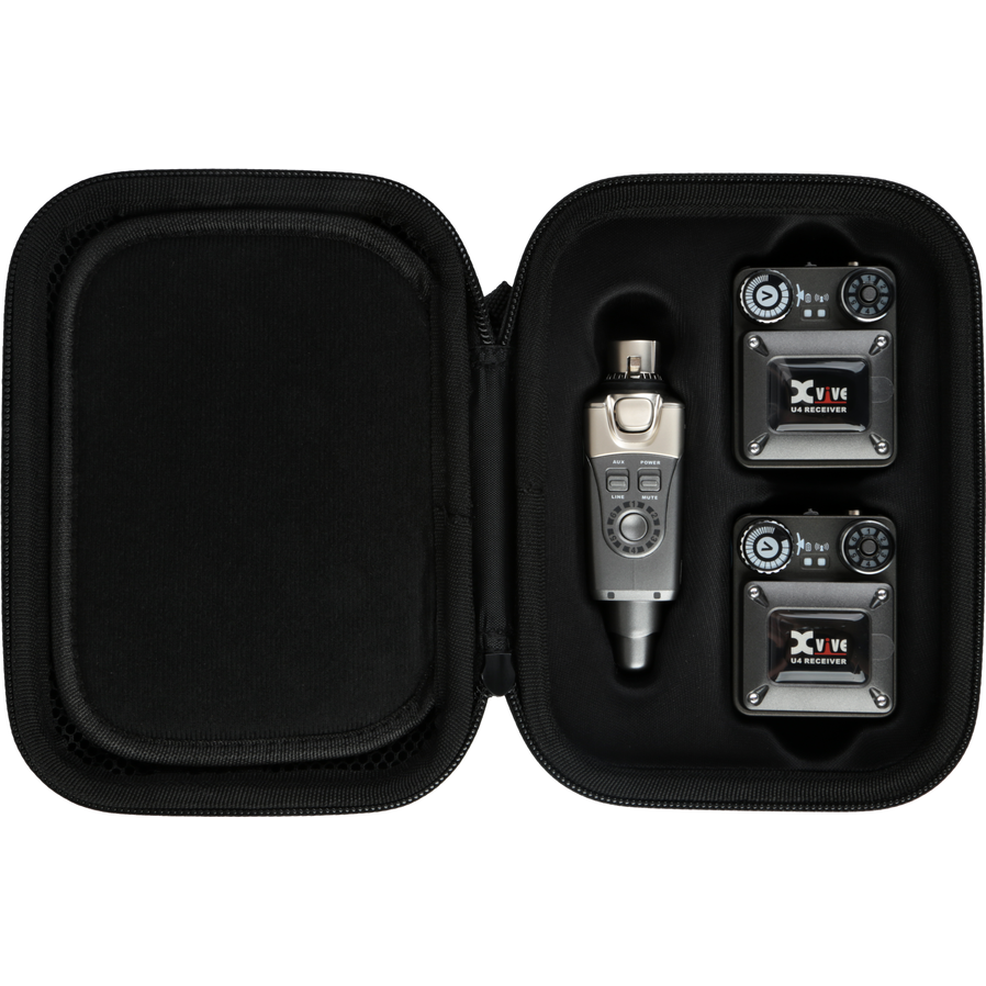 XVIVE CU4R2 Hard Travel Case For U4R2 Wireless System