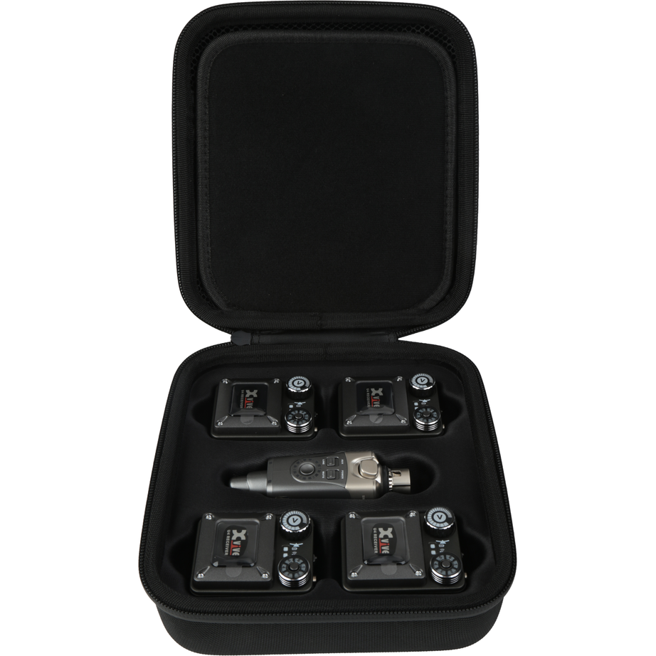 XVIVE CU4R4 Hard Travel Case For U4R4 Wireless System