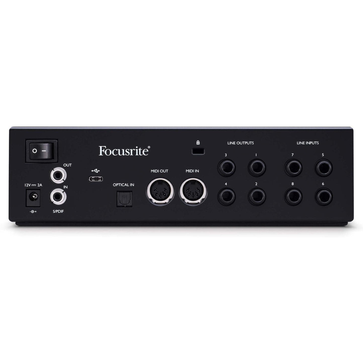 Focusrite Clarett+ 4Pre 4 Channel Mic Pre with AD/DA Conversion