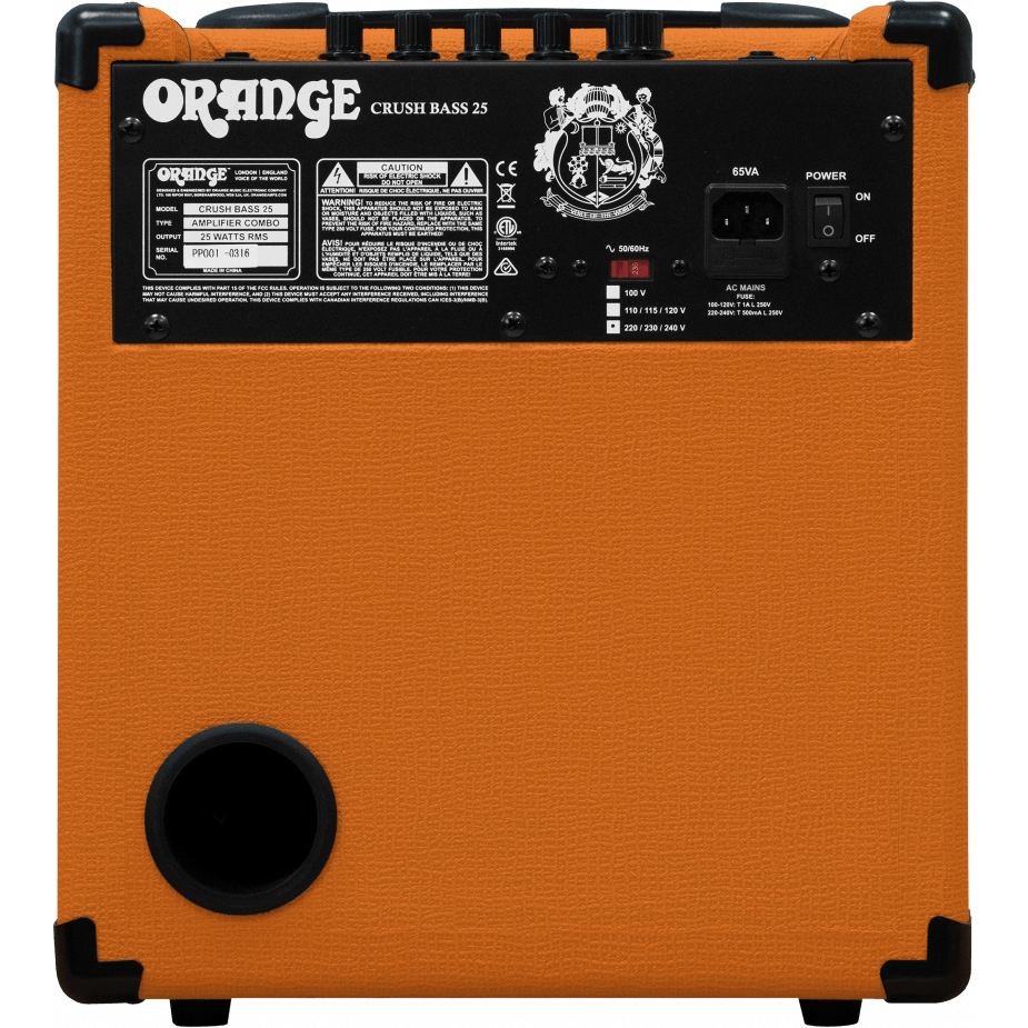 Orange Crush Bass 25 Combo Amplifier