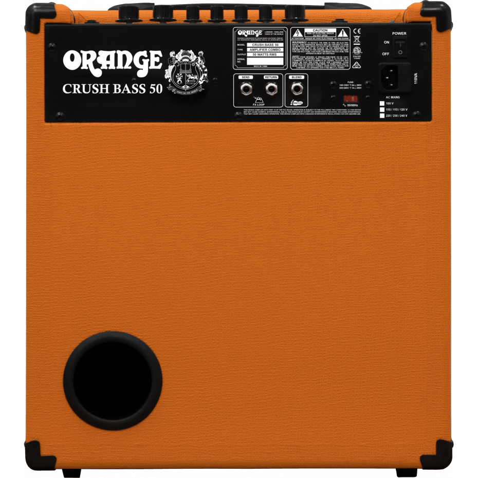 Orange Crush Bass 50 Combo Amplifier