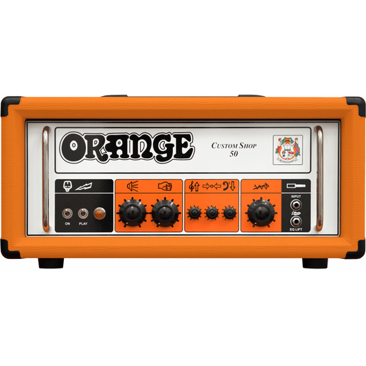 Orange Custom Shop 50 Guitar Valve Head