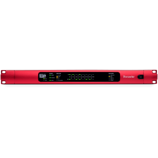 Focusrite RedNet D16R MkII 16×16 AES3 I/O With Independent Level Control