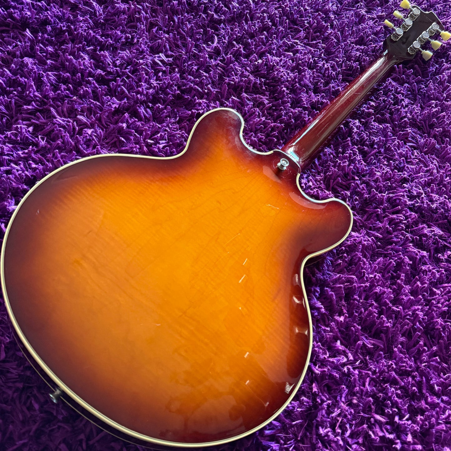 2010 Fujigen Masterfield P90 Semi-Hollow Antique Sunburst (MIJ Fujigen)