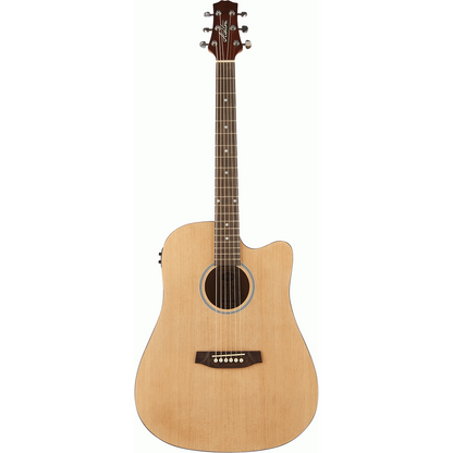 Ashton D20CEQ NTM Dreadnought Cutaway Acoustic Guitar with EQ