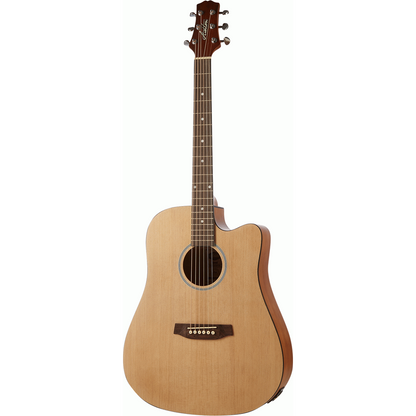 Ashton D20CEQ NTM Dreadnought Cutaway Acoustic Guitar with EQ