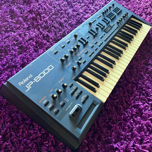 Late 1990s Roland JP-8000 Polyphonic Analog Modelling Synthesizer (Factory 240V)