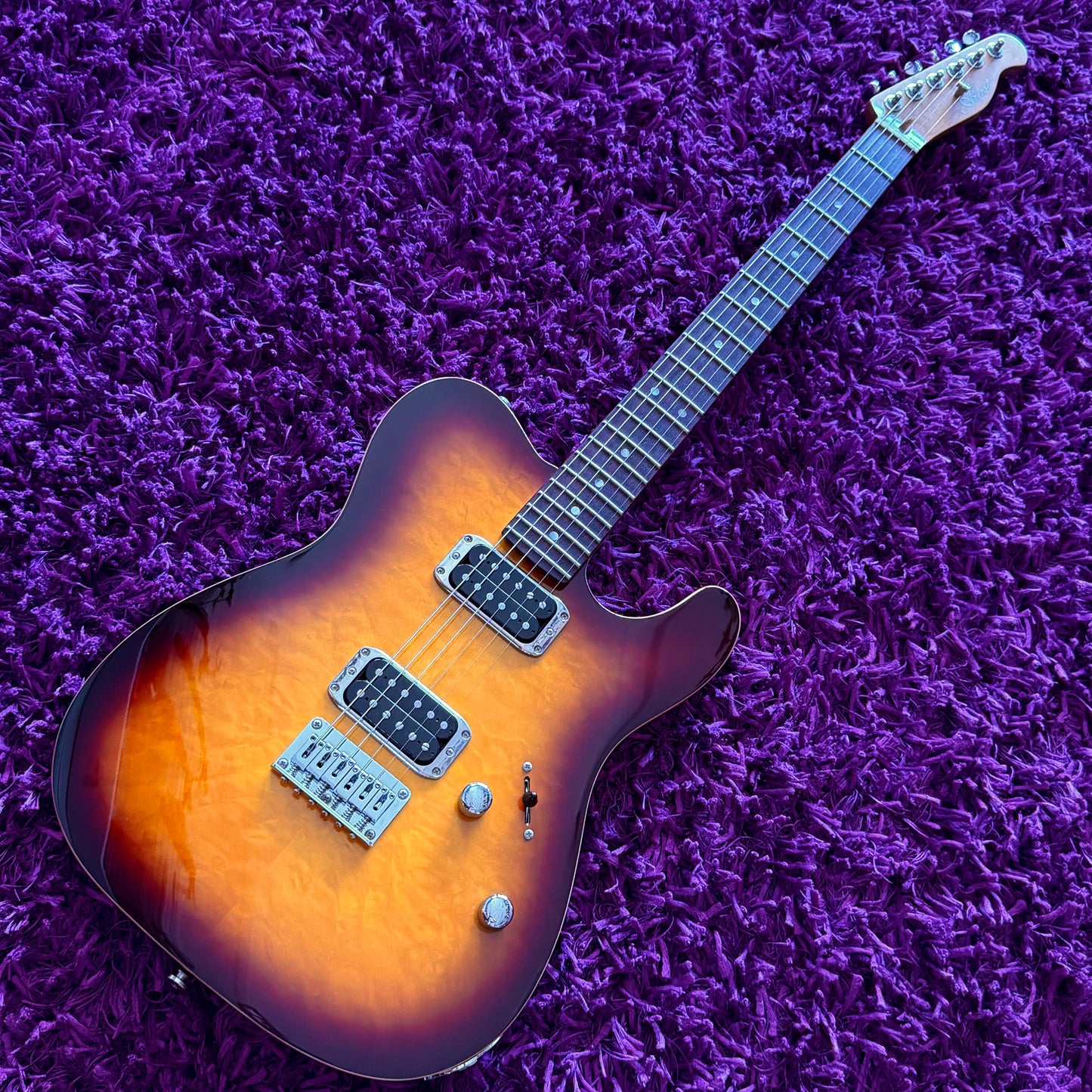 2020s Artist Apricus6 Vintage Burst Telecaster HH Electric Guitar