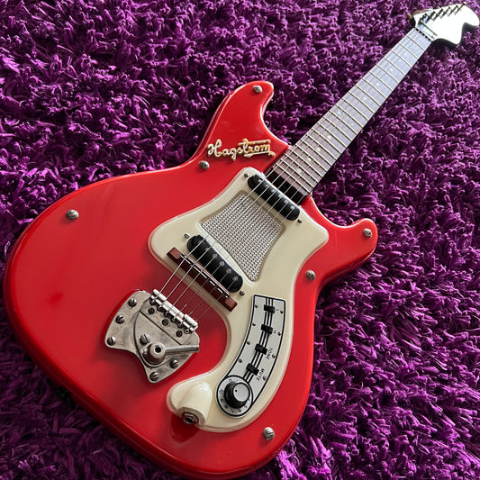 Mid 1960s Hagstrom F-11 (Hagstrom I) Red Vintage Electric Guitar