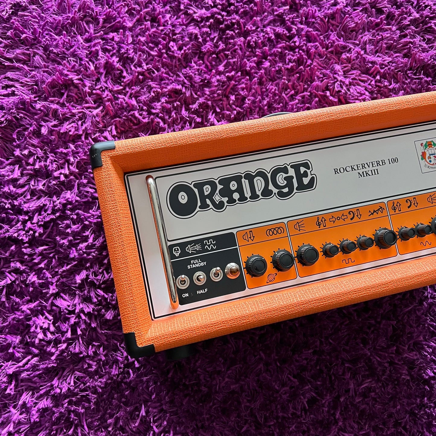 Used Orange Rockerverb 100H MKIII Guitar Valve Head