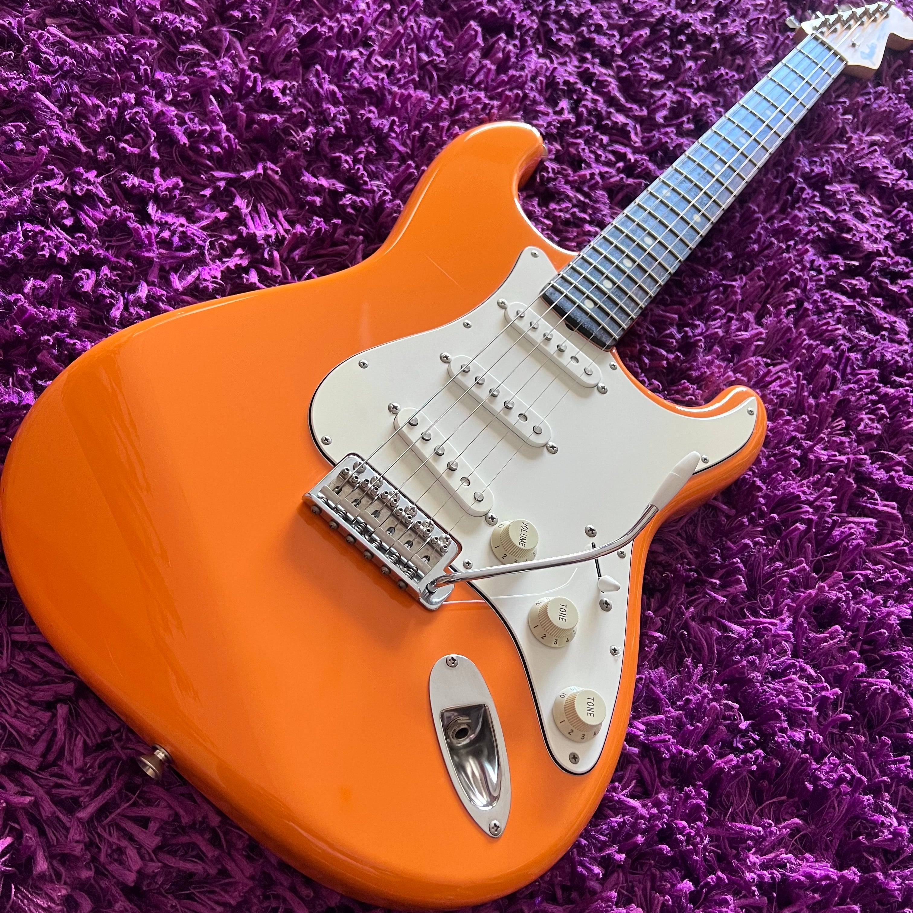 1993-94 Fender Japan Stratocaster ST-38 Capri Orange (MIJ Fujigen) – Deep  Tone Music