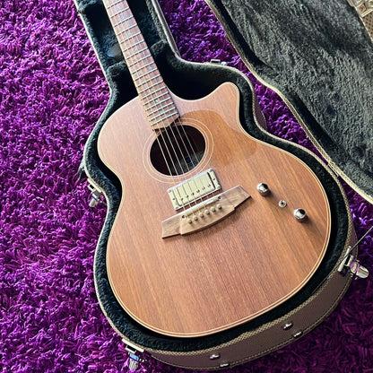 2021 Cole Clark Angel CCAN2EC-BLBL-HUM Humbucker Acoustic Electric Guitar (w/ OHSC)