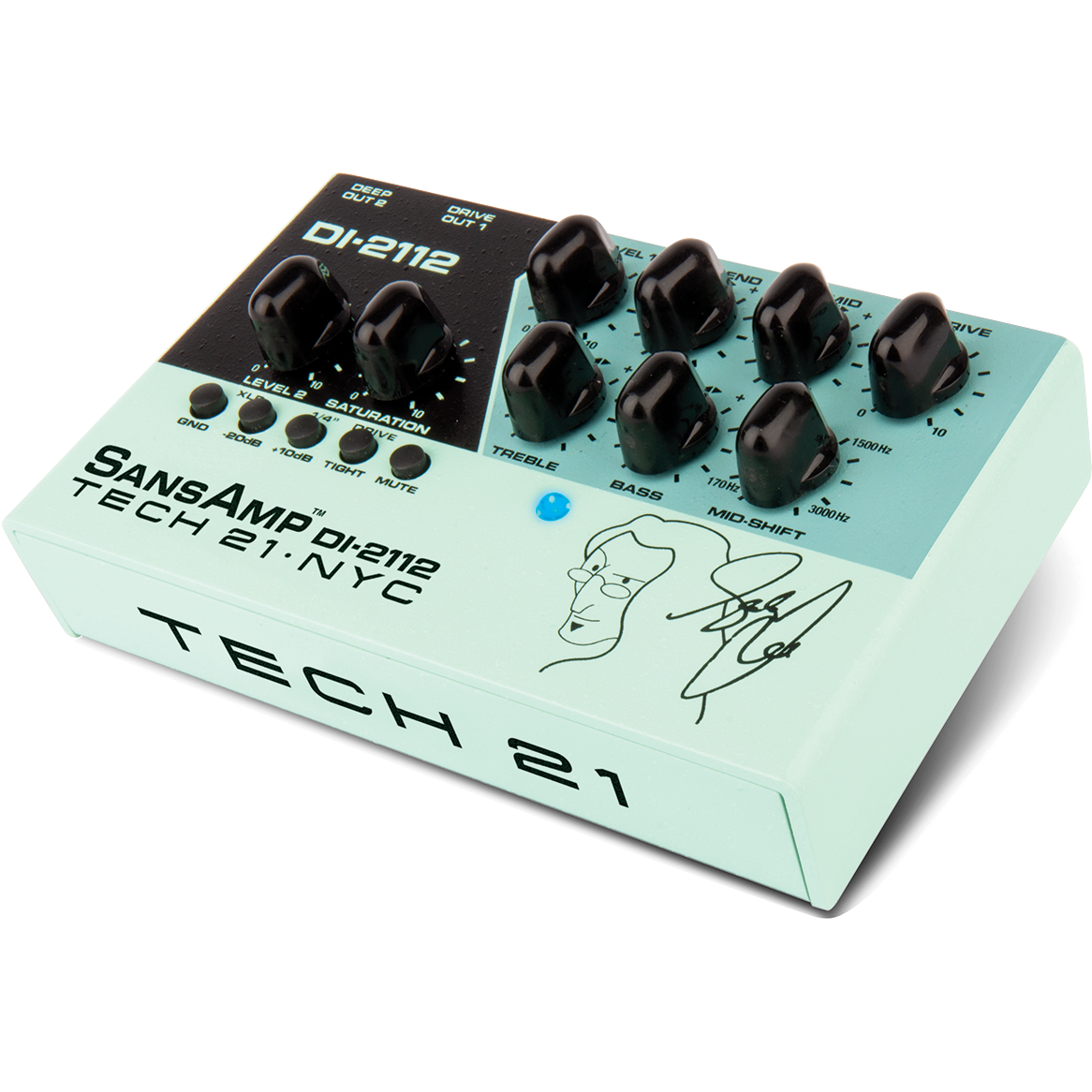 TECH 21 Sansamp DI-2112 Geddy Lee Signature DI