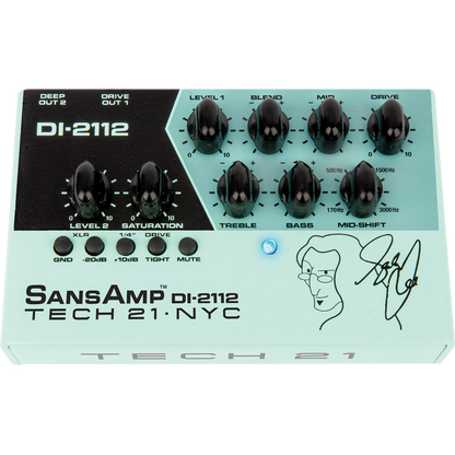 TECH 21 Sansamp DI-2112 Geddy Lee Signature DI