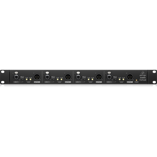 Behringer DI4800A 4 Channel Active DI, Booster, Line ISO