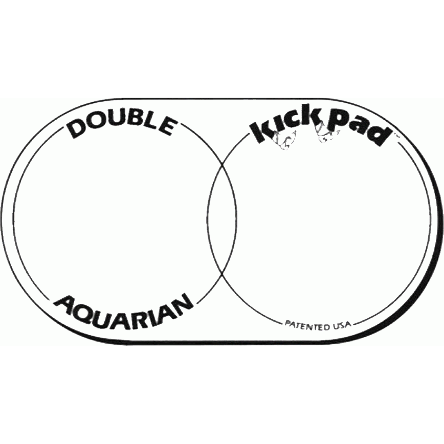 Aquarian DKP2 Double Kick Pad