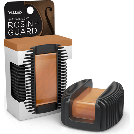 D'Addario Rosin Guard with Natural Light Rosin