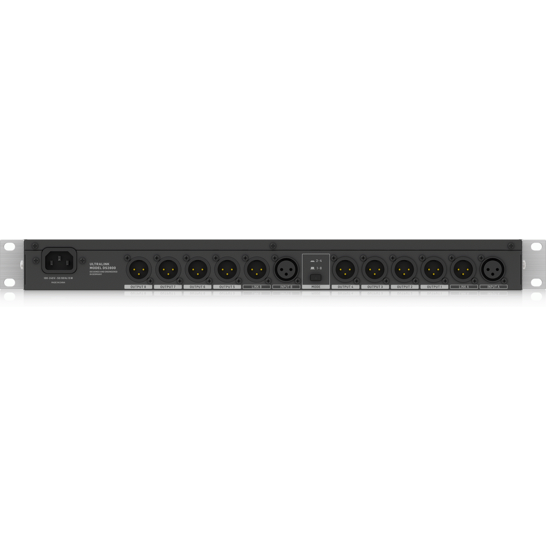 Behringer DS2800 2 IN 8 OUT Distribution Splitter