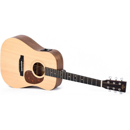 Sigma DSME Short Scale Dreadnought Acoustic Guitar Solid Spruce Top - Mahogany Back and Sides - Satin