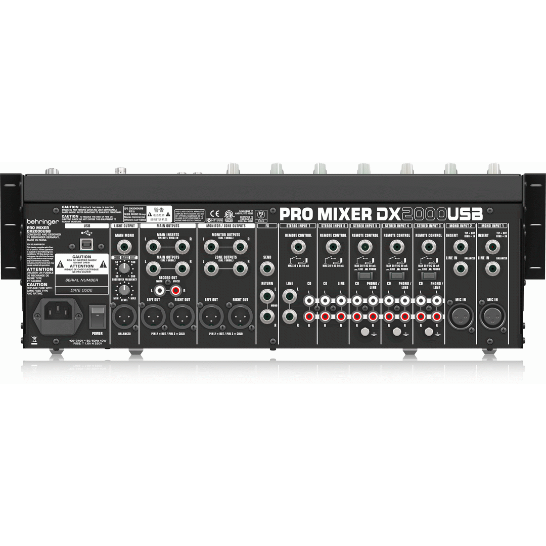 Behringer DX2000USB Pro DJ Mixer