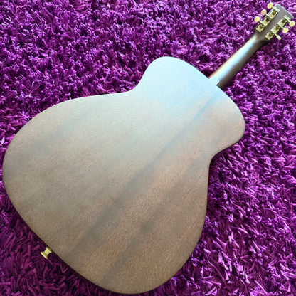 2020s Gretsch Jim Dandy Parlor Acoustic Guitar WN Aged White Pickguard Frontier Stain