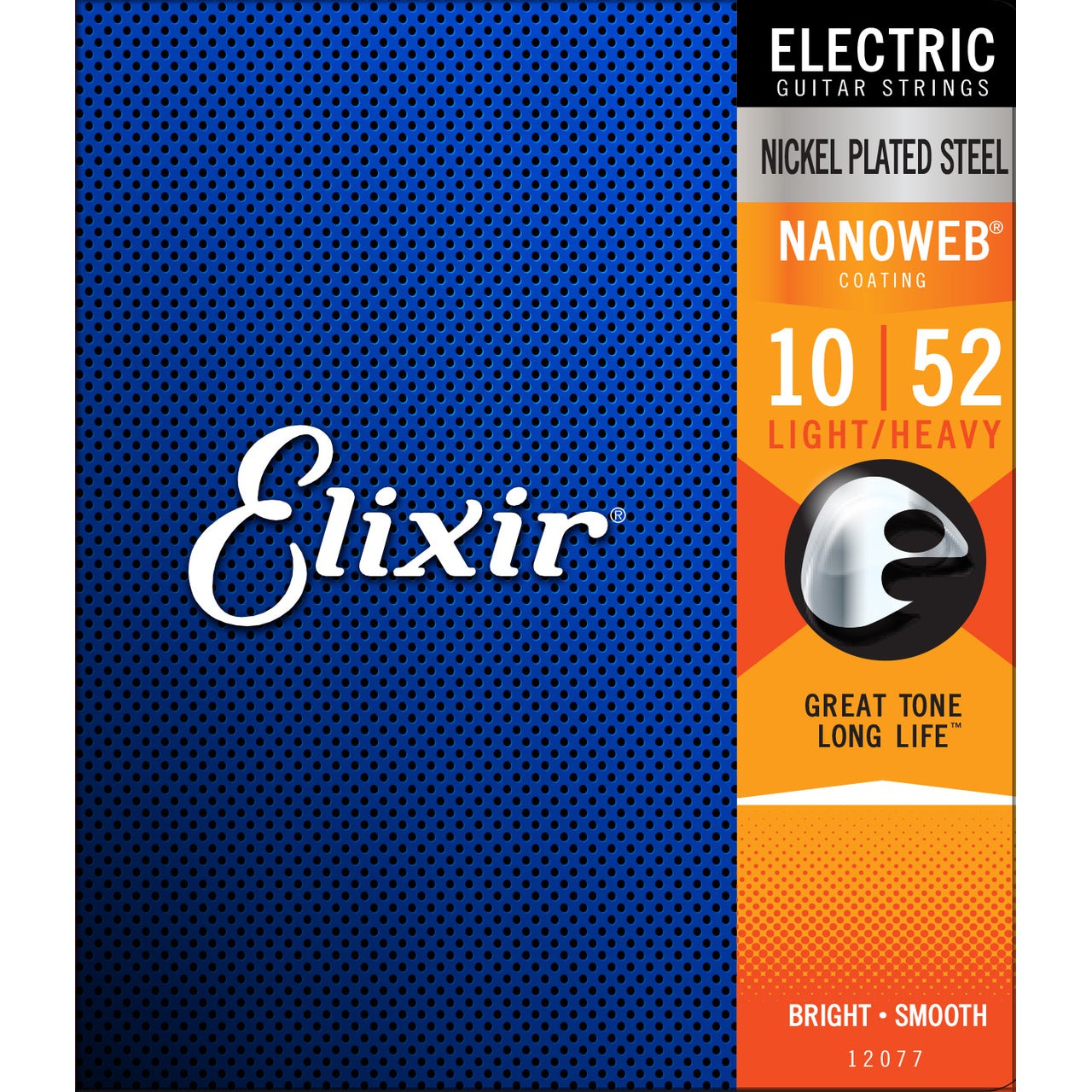 Elixir Nanoweb Nickel Electric Guitar Strings 10-52