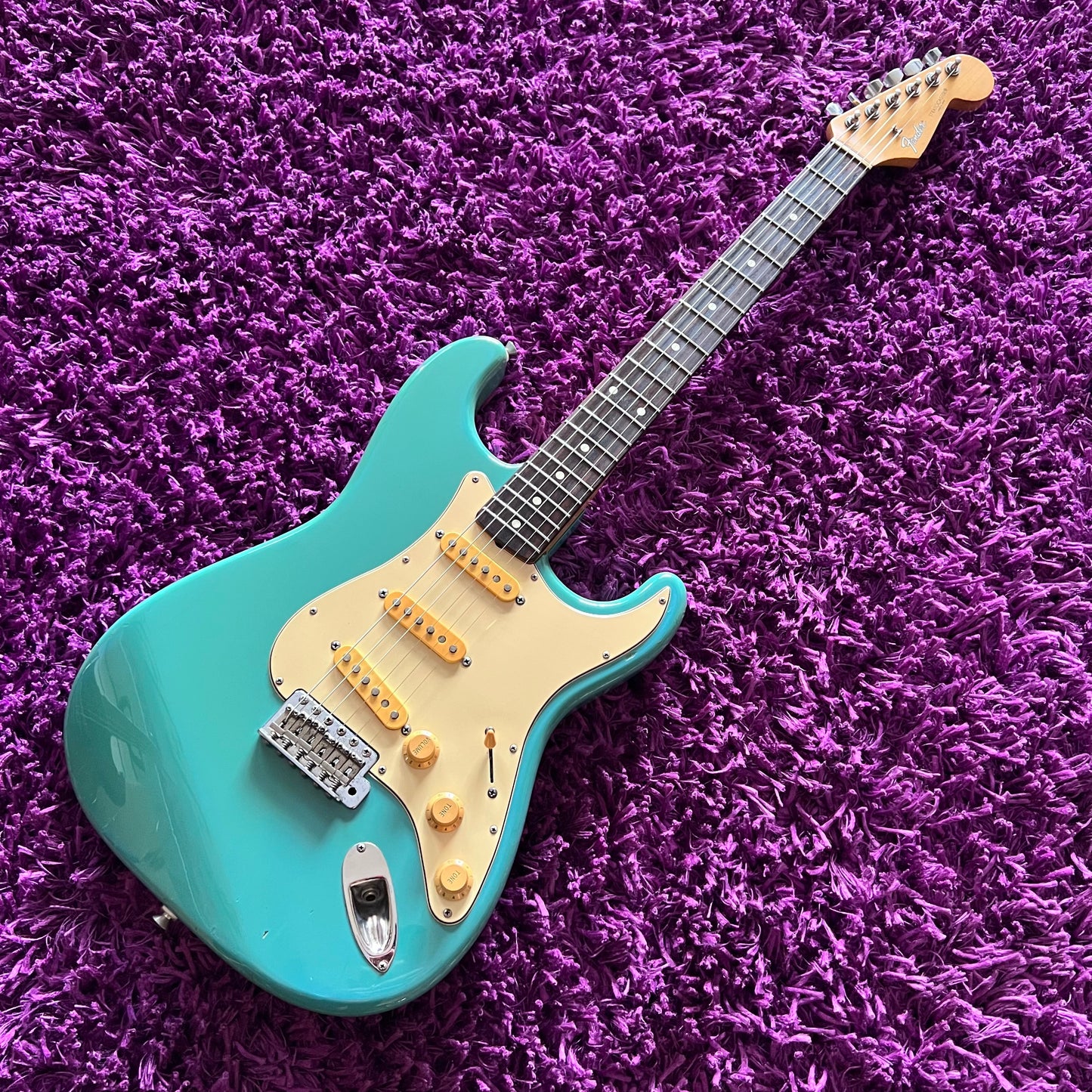 1993-94 Fender Japan Stratocaster ST-362 '62 Reissue Daphne Blue (MIJ Fujigen)