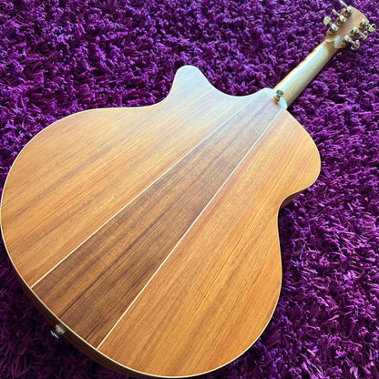 2021 Cole Clark Angel CCAN2EC-BLBL-HUM Humbucker Acoustic Electric Guitar (w/ OHSC)