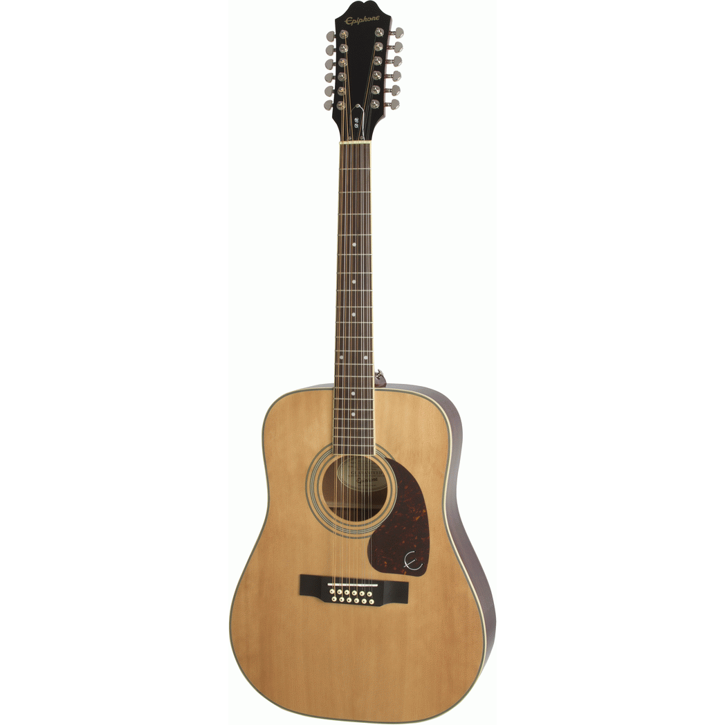 Epiphone Songmaker DR212 Acoustic 12 String Guitar Natural