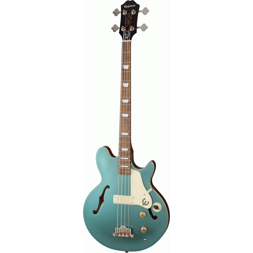 Epiphone Jack Casady Bass Faded Pelham Blue