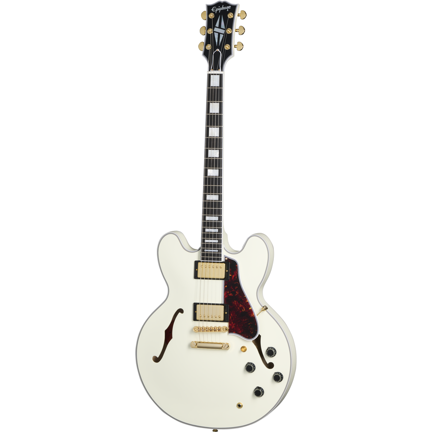 Epiphone 1959 ES-355 Classic White (Including Hard Case)