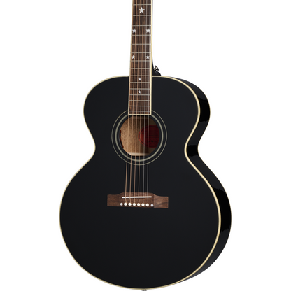 Epiphone J-180 LS Ebony (Including Hard Case)