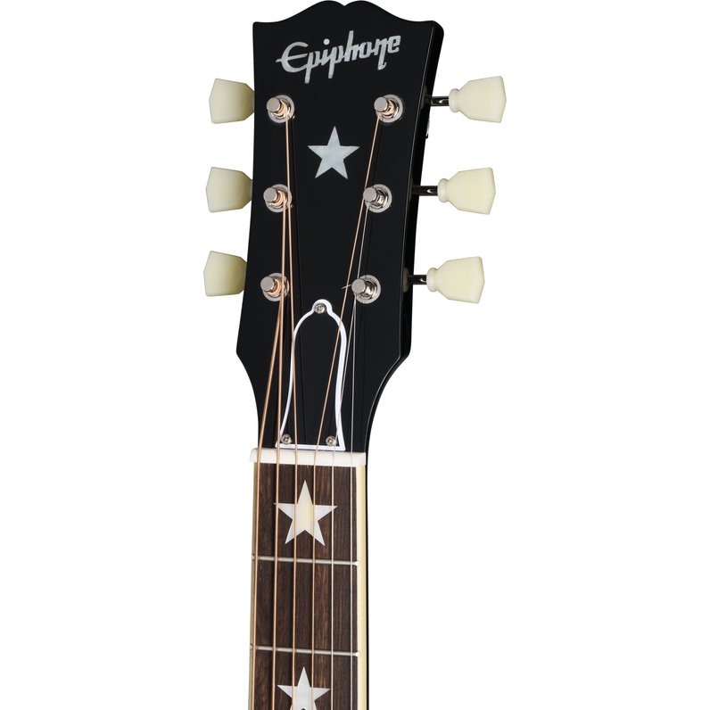 Epiphone J-180 LS Ebony (Including Hard Case)