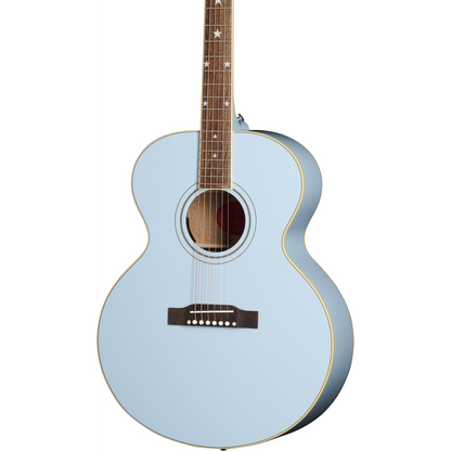 Epiphone J-180 LS Frost Blue (Including Hard Case)