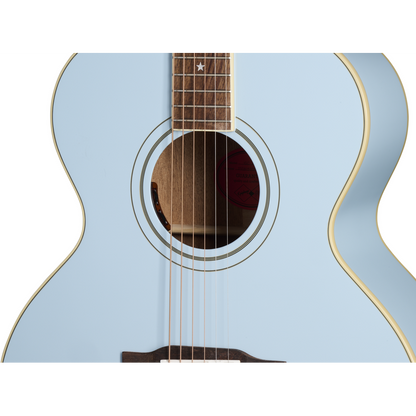 Epiphone J-180 LS Frost Blue (Including Hard Case)